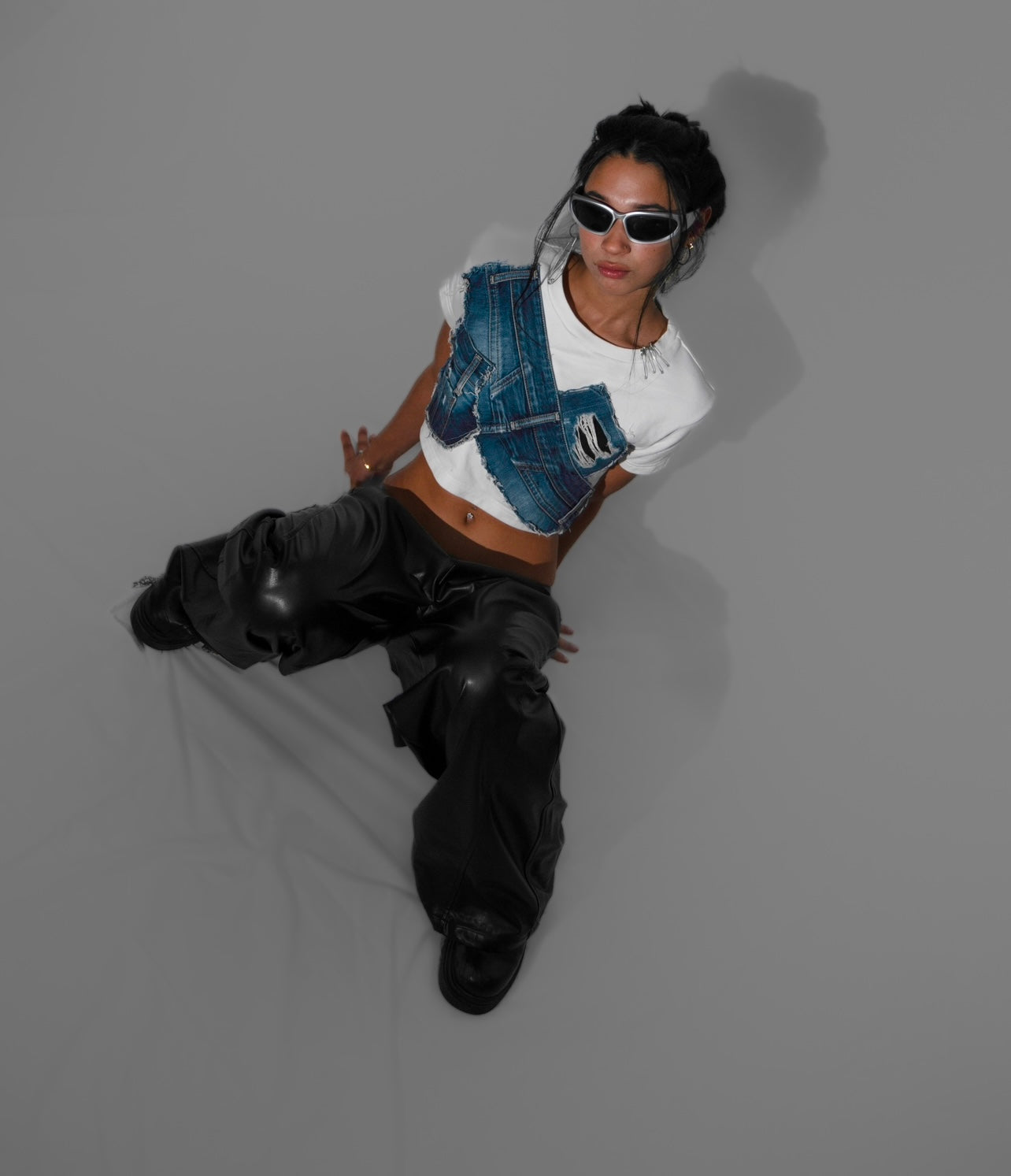 Patchwork crop top