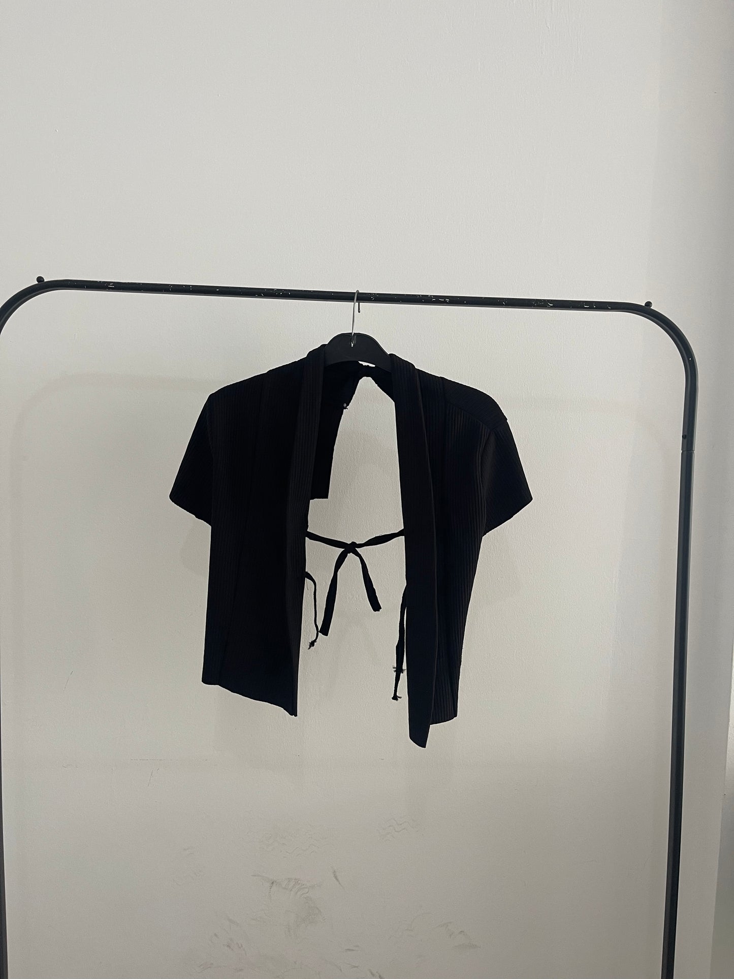 Cut-out Black Tee